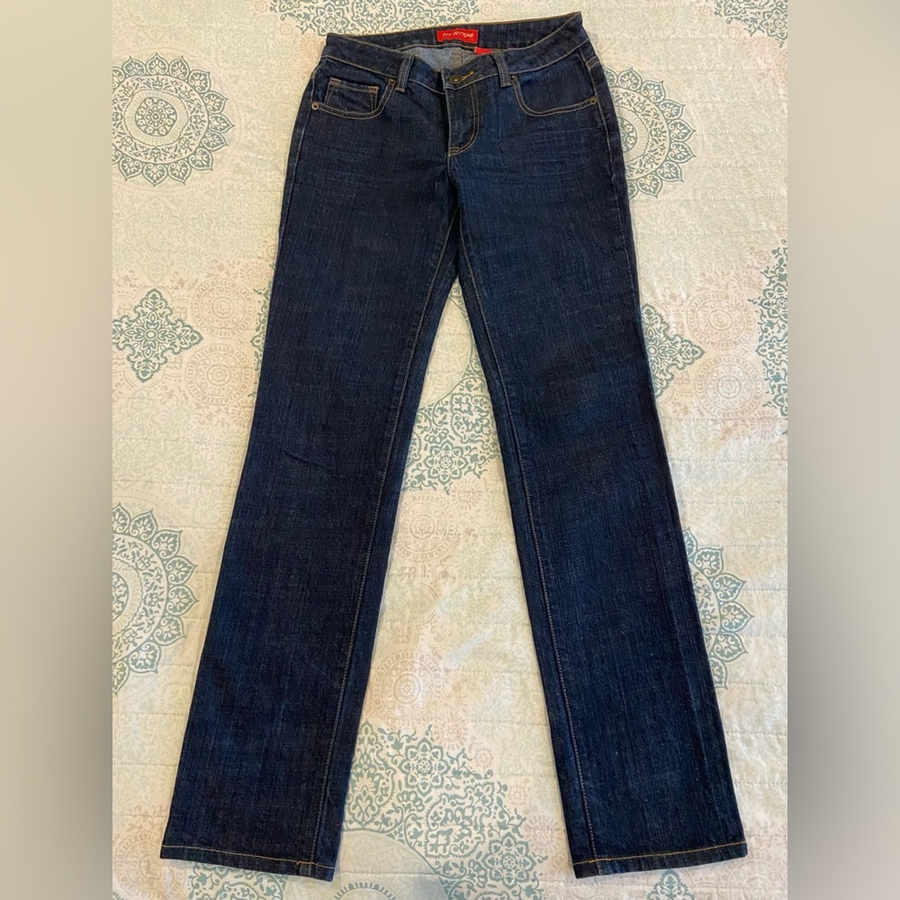 Women’s or Juniors Hot Bottoms Jeans Size 7/8 Dark Wash